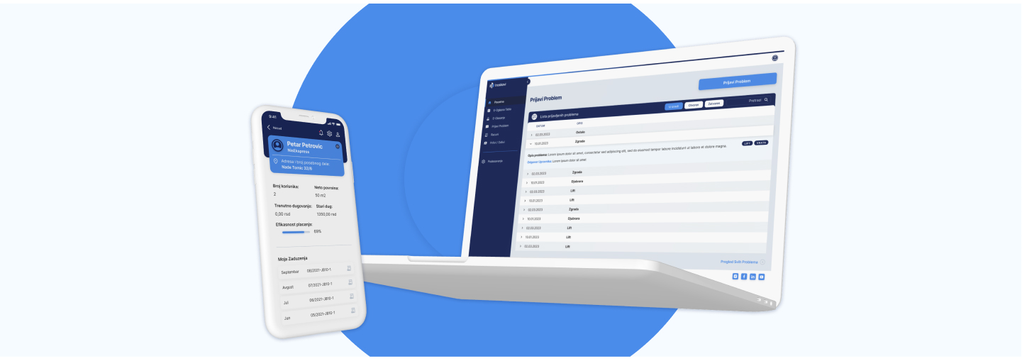 mobile and laptop image